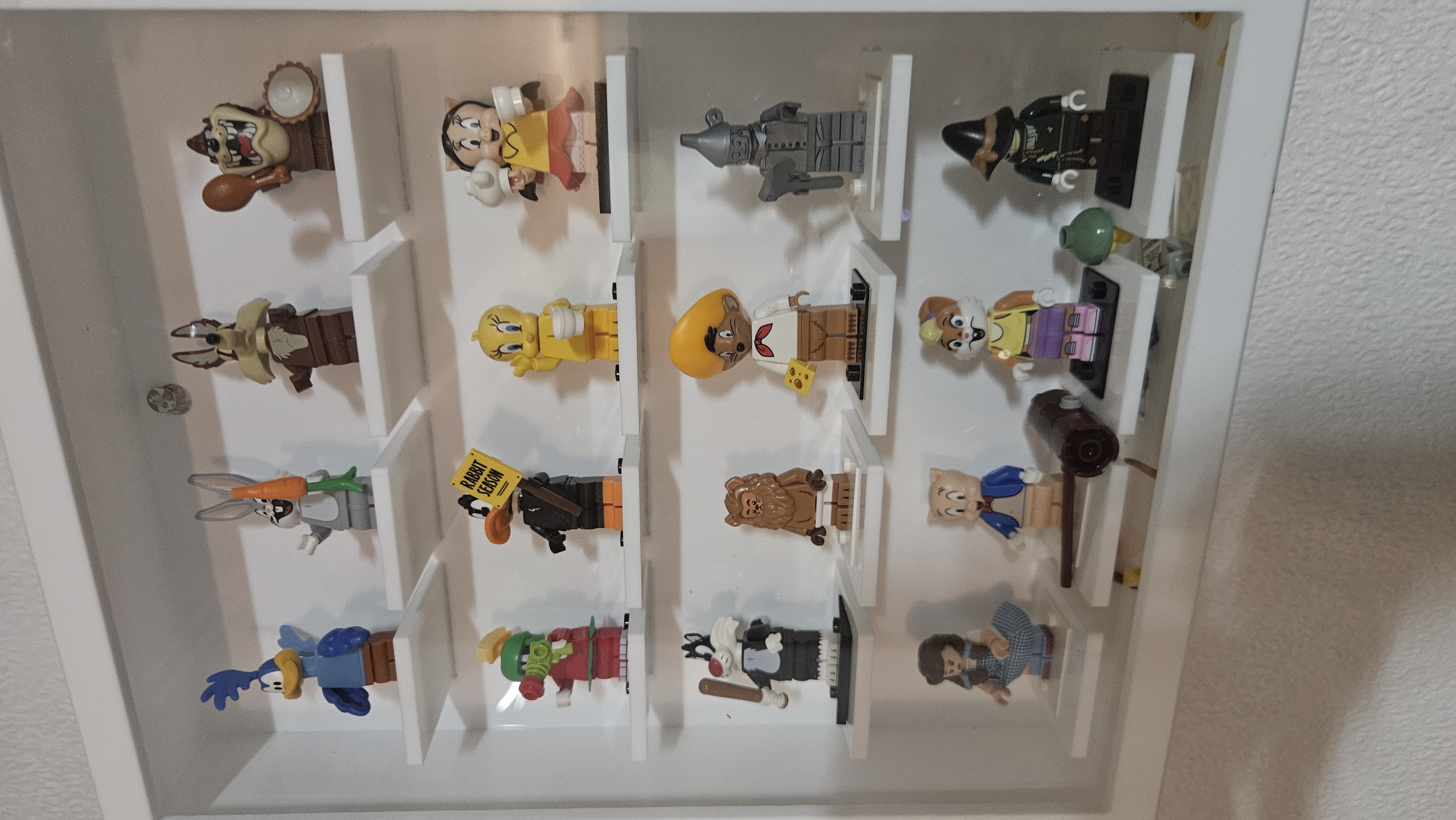 Lego mini figure frame